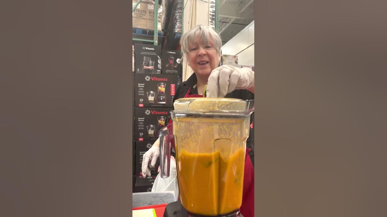 Vitamix blender at Costco demo YouTube
