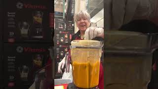 Vitamix blender at Costco demo