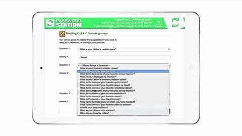Avatier AIMS 10 Mobile Identity Management and Password Station Enrollment