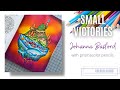 Colour along  small victories by johanna basford  prismacolor