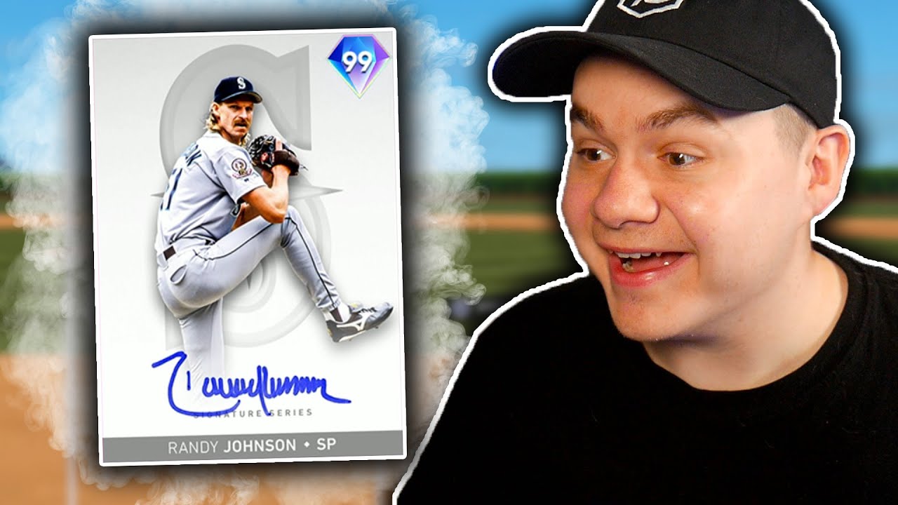 I've waited years to use 99 Randy Johnson..
