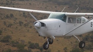 Formation flying over Mount Kilimanjaro - Kenya, Africa - Throwback Flight - Cessna 206