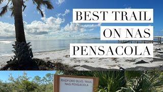 Best bike and running trail NAS Pensacola Florida beach