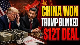 Trump Flew To Beijing With $12 TRLN Behind Him — And China Forced A Deal No One Saw Coming