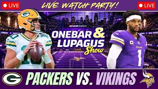 🔴 LIVE: Packers vs. Vikings Watch Party! | Live Reactions, Play-by-Play & Fan Chat 🏈