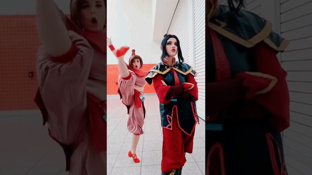 EPIC FAIL 😂 Cosplay embarrassing moment Ty lee & Azula avatar the last airbender #cosplay #avatar