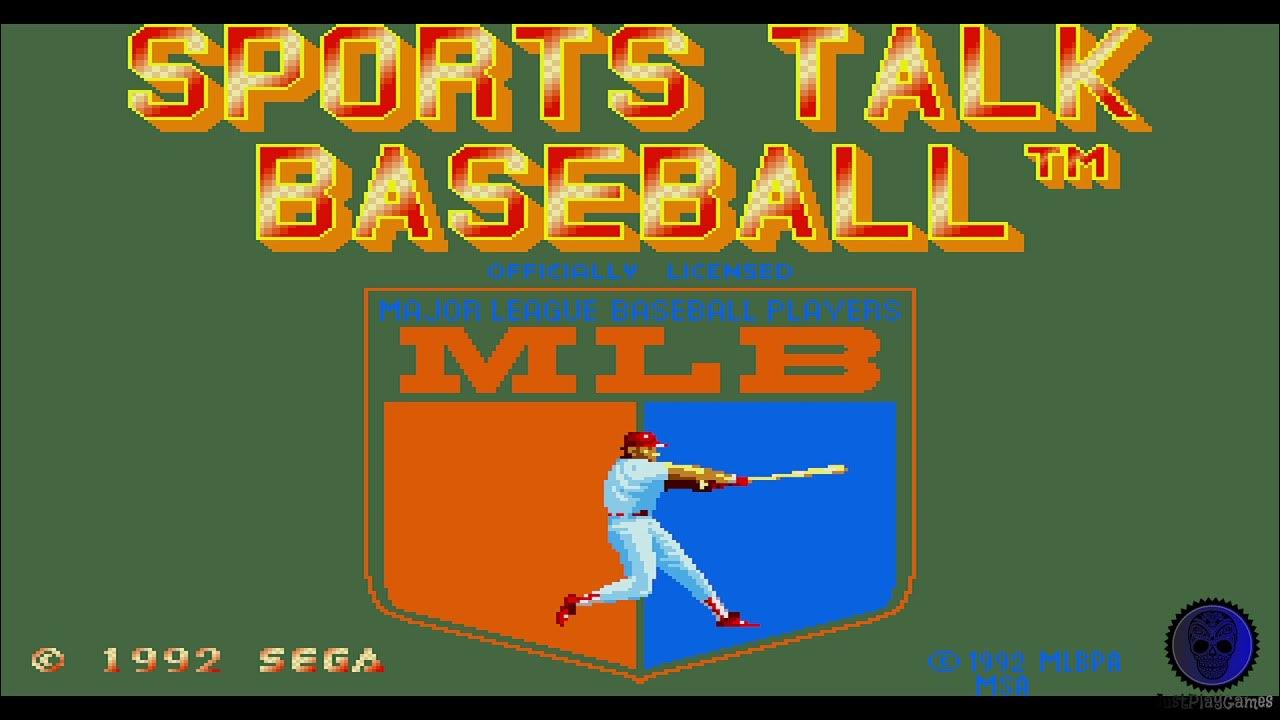 Sports Talk Baseball Genesis / Megadrive YouTube