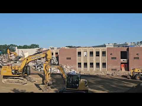 Coakley Middle School Demolition - July 4, 2025
