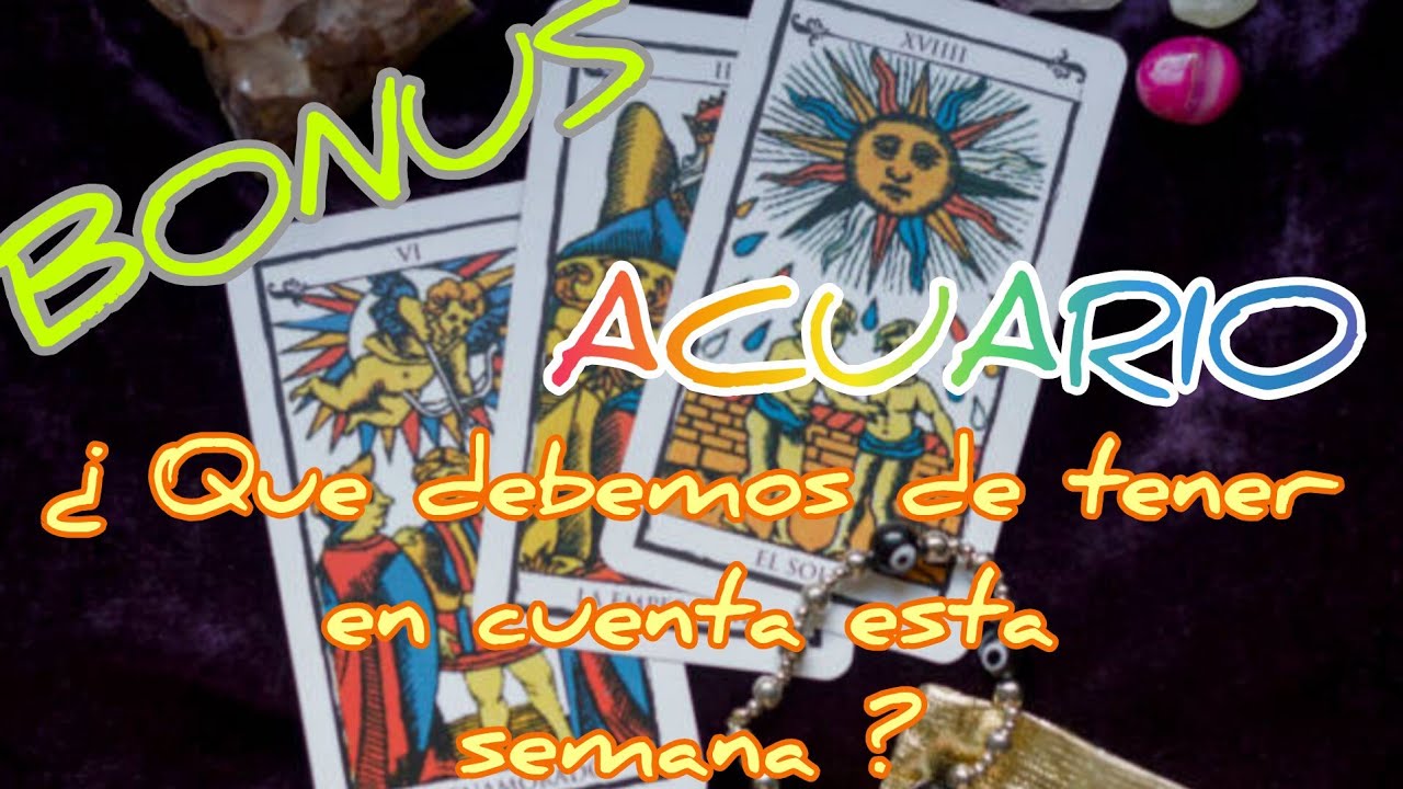 ACUARIO - EL DESTINO TE TRAE GUIA Y CLARIDAD EN ESA NOCHE OSCURA DEL ...