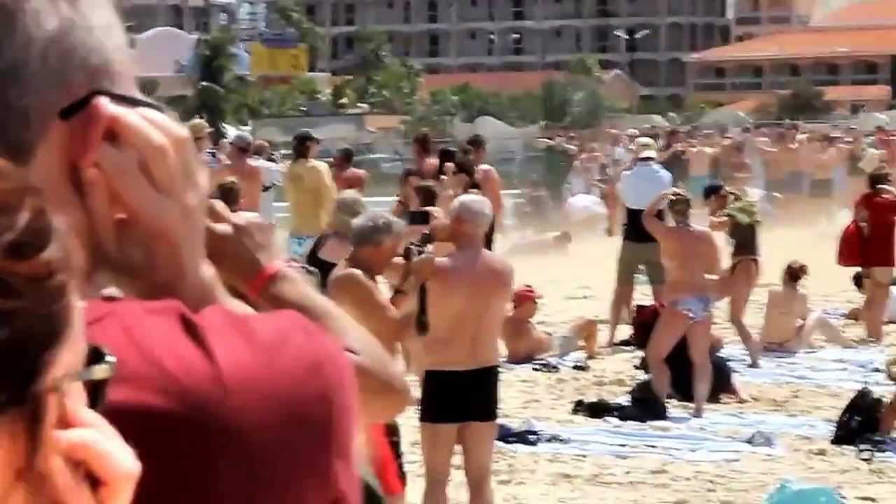 Jet Blast Injuries At St Maarten Beach Idiots Live
