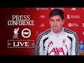 Andoni Iraola pre-match press conference