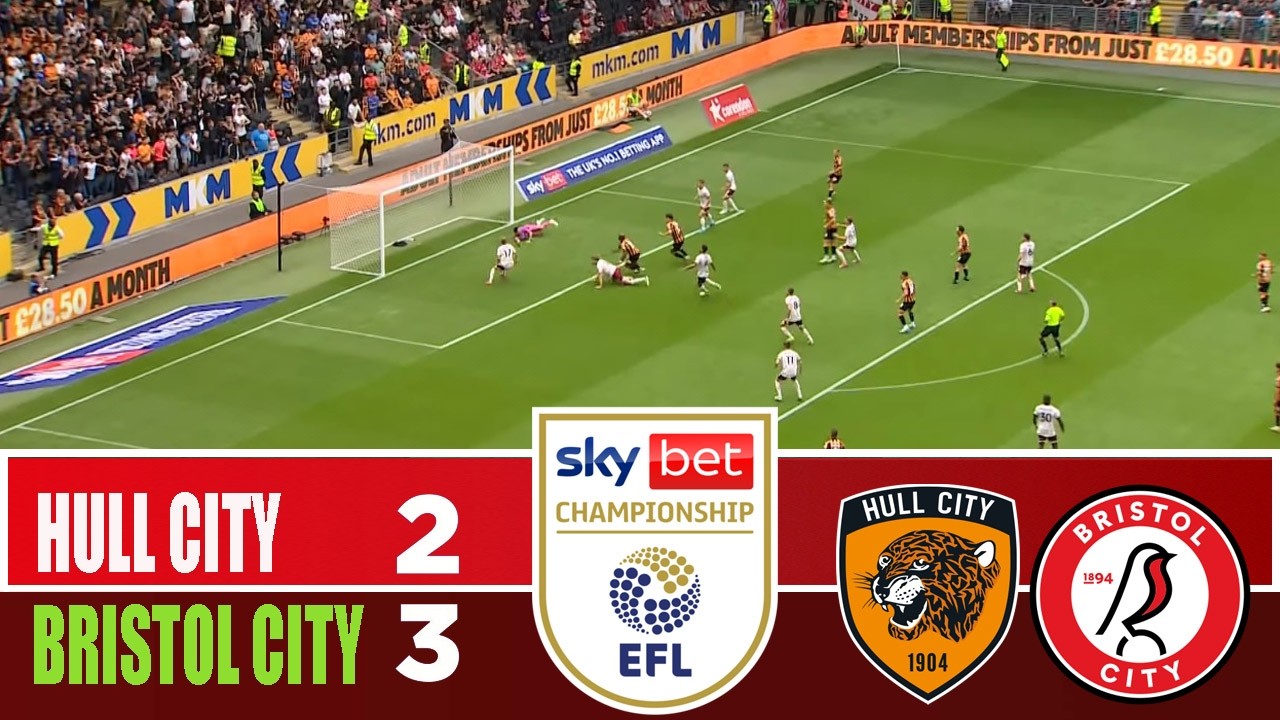 HULL CITY vs BRISTOL CITY 2-3 | 2026 Championship | Match Highlights ...