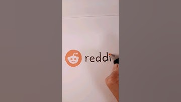 reddit logo drawing