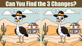 Spot The Difference : Can You Find the 3 Changes? | Find The Difference #251