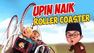 Upin ipin Naik Roller Coaster di Dufan , ipin takut ! GTA Lucu