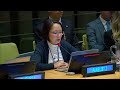 Japan Chair for a World without Nuclear Weapons of VCDNP, Gaukhar Mukhatzhan at the 3MSP 2025