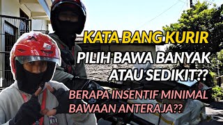 Ketemu bang kurir sicepat‼️Pilih bawa sedikit atau overload⁉️