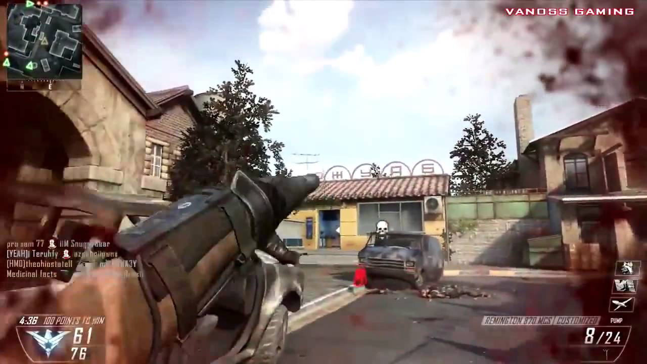 （Backup）Black Ops 2 Shotgun Montage R870 MCS, S12, Combat Axe Tomahawk Kills & Streaks