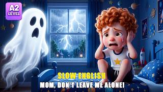😢💔 Mom, Don't Leave Me Alone | Easy English Listening for Beginners (A2 Level)