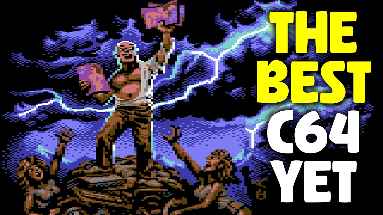 10 НОВЫХ ИГР ДЛЯ C64, КОТОРЫЕ ОБЯЗАТЕЛЬНО НУЖНО ПОСМОТРЕТЬ (Расширяя границы возможностей C64, ча...