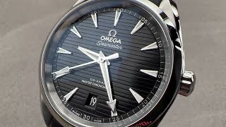 Omega Seamaster Aqua Terra 38mm (220.12.38.20.01.001) – Black Dial & Rubber Strap Review