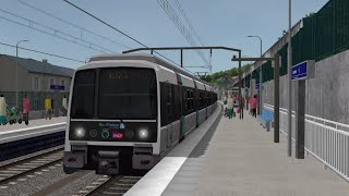 [OpenRails Map RER B/K 2026] : MI84 Station [ Lozère ] 
