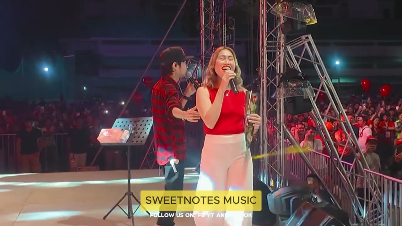 Valentines day concert sa Cebu. Sweetnotes