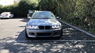 BMW M3 E46 with 18x10 and Stock Suspension