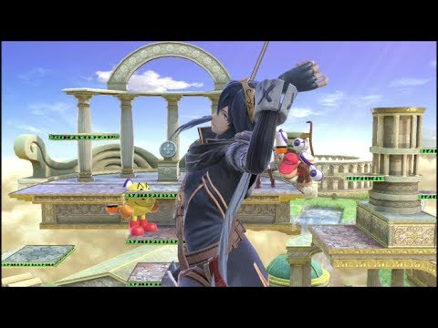 スマブラSP　ジャイアントルキナ　Z軸バグ手前やられ