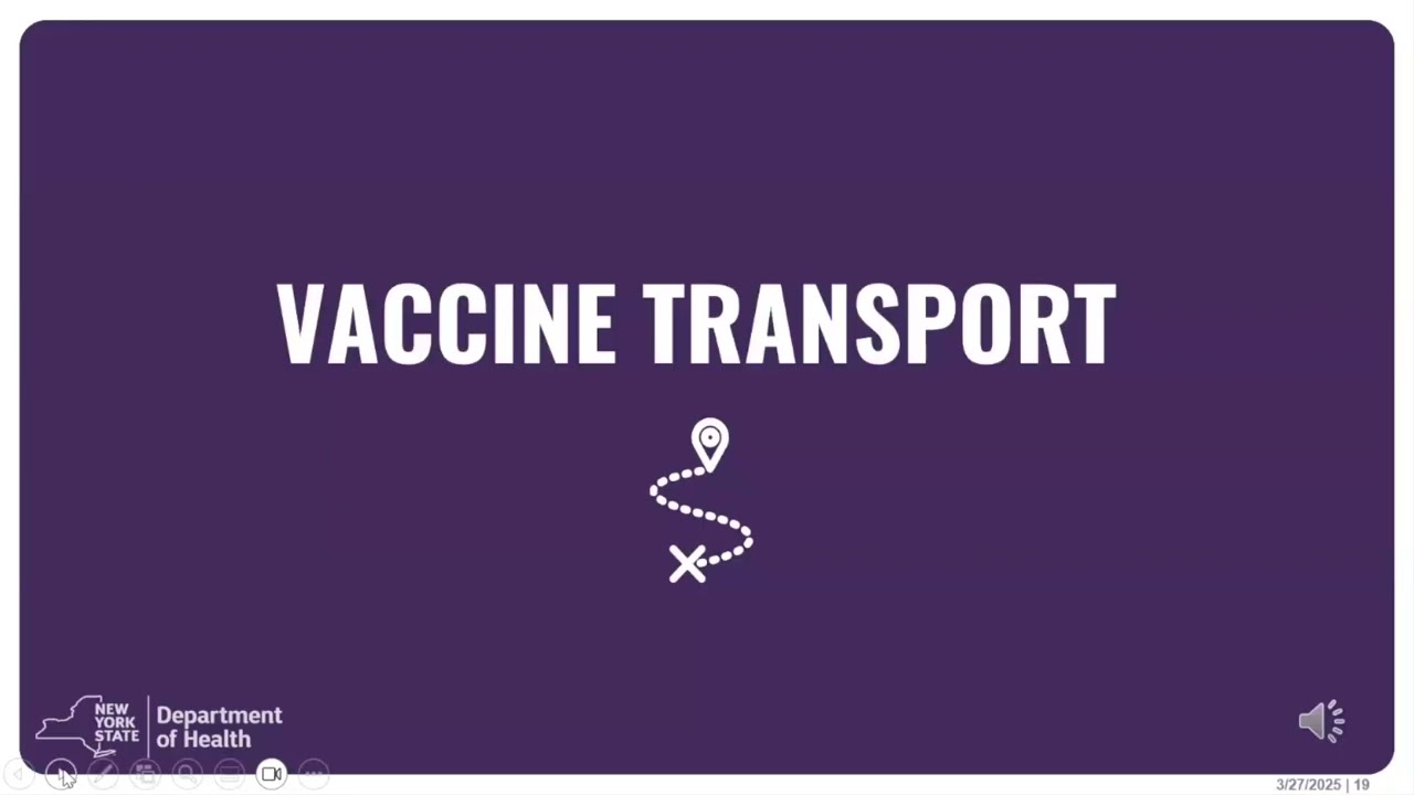 NYSVFC-09: Monitoring Vaccine Storage Unit Temperatures, Reporting Excursions, and Vaccine Transport