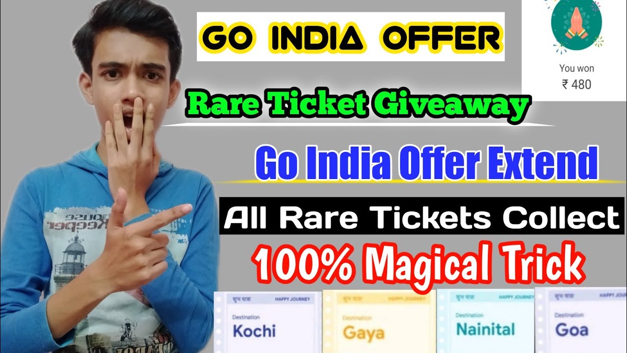 Gpay Rare Ticket New Magical Trick !! All Rare Tickets Giveaway | Full Hack Trick 😱 Unlimited Ticket