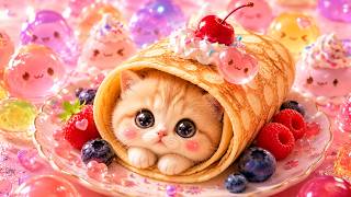 Soft Relaxing Sleep Music 😸 Fall Asleep in Under 2 MINUTES - Calm the Mind and Soothe the Soul screenshot 5