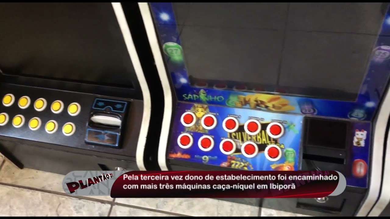 TRÊS MÁQUINAS CAÇA NÍQUEIS FORAM APREENDIDAS EM ESTABELECIMENTO COMERCIAL DE IBIPORÃ