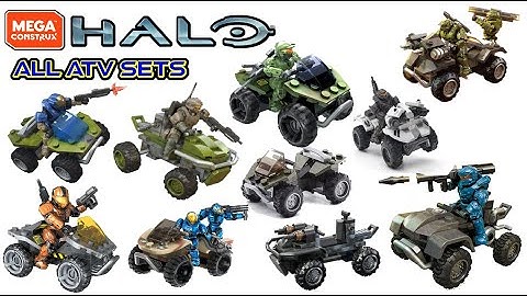 EVERY HALO MONGOOSE ATV | Mega Construx
