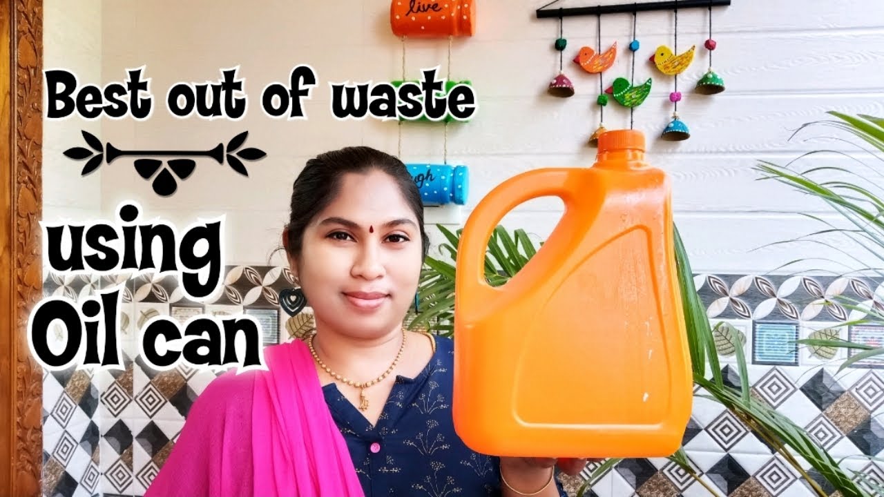 Best out of waste using oil can| Wall hanging DIY| Home decor| Tribal mask making| wall decor