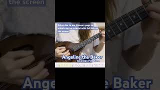 Angeline the Baker - Mandolin Tutorial -American Folk Tune #shorts #mandolin