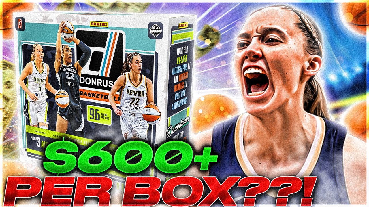 Цены на коробки WNBA все еще смешные.... | 2025 Panini Donruss WNBA Hobby Box