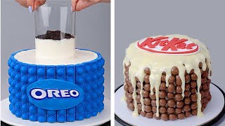 Fancy Chocolate Birthday Cake Decorating Idea | Awesome Cake Tutorial | Beyond Tasty