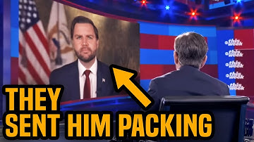 JD Vance KICKED OFF show for DISGUSTING lying