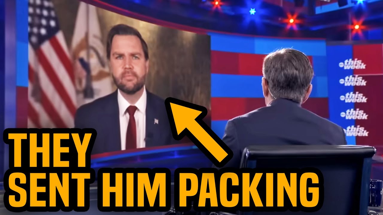 JD Vance KICKED OFF show for DISGUSTING lying