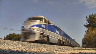 Amtrak California EMD F59PHi Pacific Surfliner Compilation