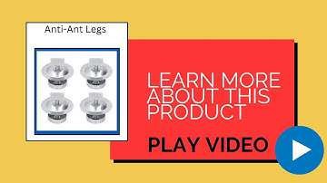 Having problems with ants getting in your hives?  Anti-Ant Hive Legs are coming to your rescue!