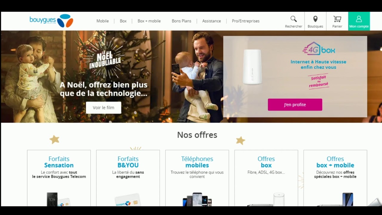 Comment utiliser un code promo La boutique Bouygues YouTube