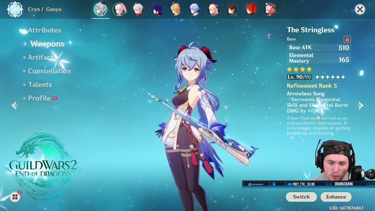 The Best Support Bow For Ganyu Is... YouTube