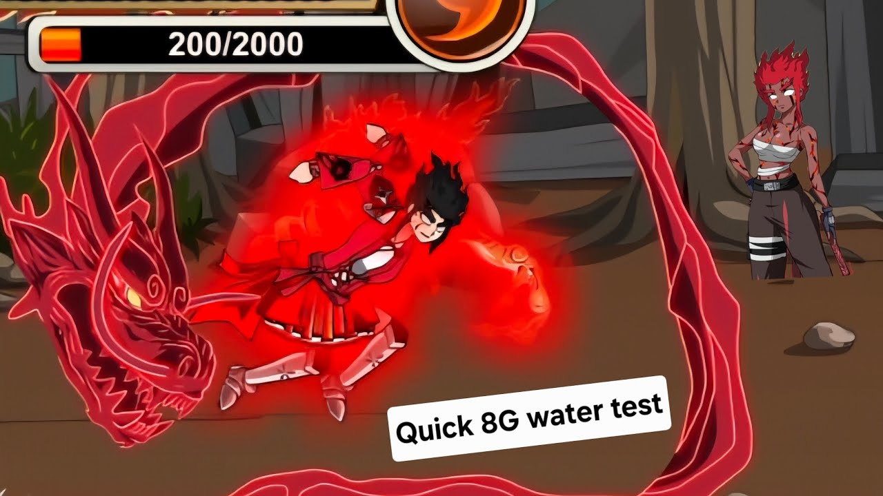 Water 8G Test After LV16 Ultimate Dance  [ Fun Play | Shinobi Warfare ]