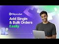 How to Add Single & Bulk Orders in Shiprocket | Step-by-Step Guide