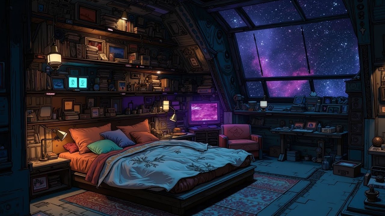 Космическая Атмосфера для Фокуса, Учебы и Творчества ~ Научно-фантастическое Святилище