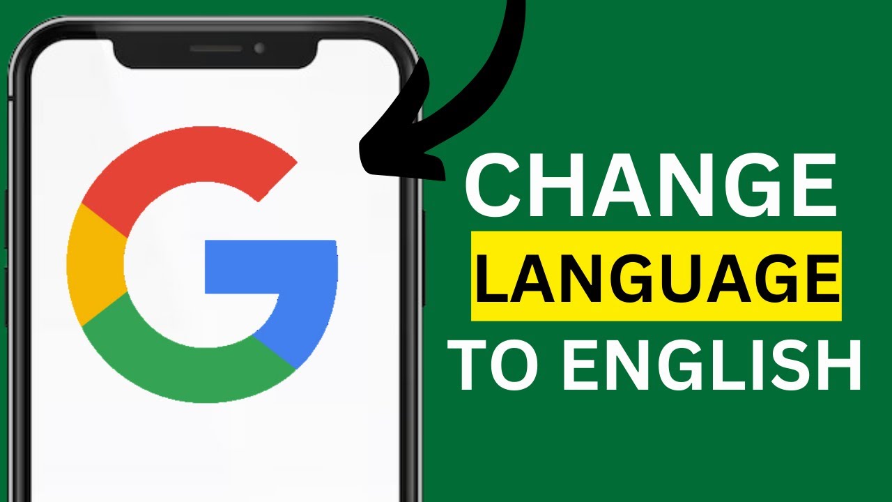 How to Change Google Language Settings to English: Fix Tutorial - YouTube