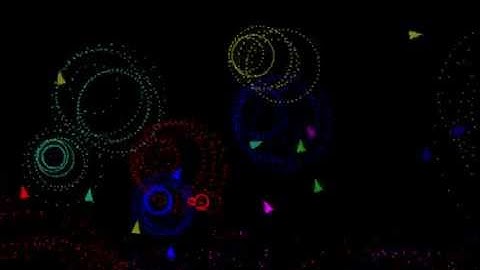 Fireworks Particle System Simulation