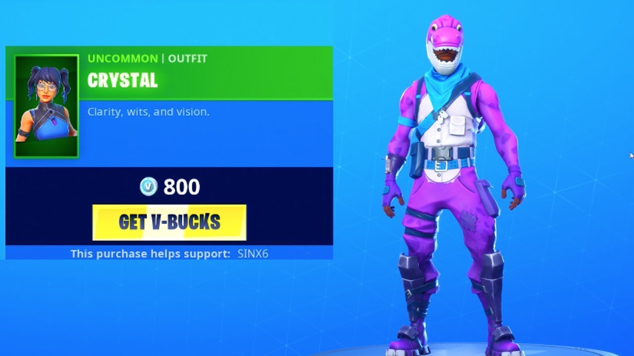 Fortnite *NEW* DINO SKIN SET..! (ITEM SHOP Showcase ... - 1280 x 720 jpeg 81kB